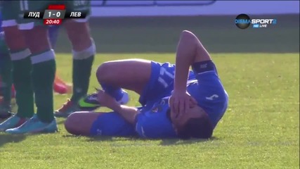 Лудогорец - Левски 1:0 /първо полувреме/