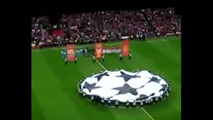 Champions League, Manchester United Vs. Barcelona - Cl Hymn.a