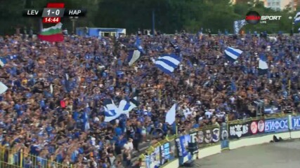 Левски - Апоел Беер Шева 1:0 /първо полувреме/