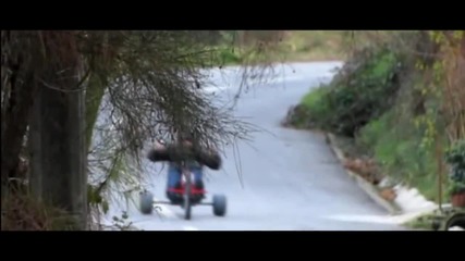 Drift с триколки от Португалия
