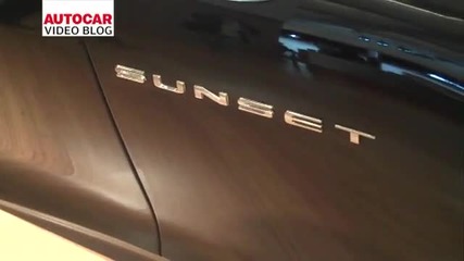 La motor show Fisker Sunset by autocar.co.uk
