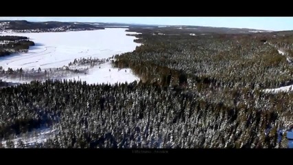 Extreme Motorcycle Snow Drifting