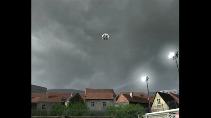 Супер гол с Мишел Бастош на арената на Fifa 12