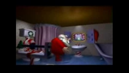 Дядо Коледа Срещу Снежния Човек 3d.3gp