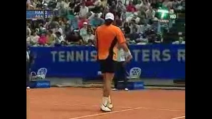 Andre Agassi vs Tommy Haas. Rome 2002 Final