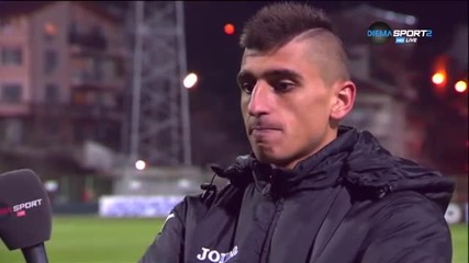Мнението на Александър Дюлгеров след загубата на Пирин с 0:3 от Славия