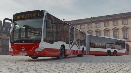 Премиера на най-дългия автобус правен от Mercedes до сега !