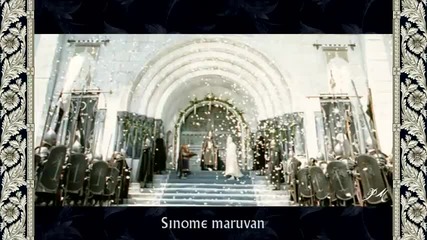 Lord of the Rings - King Elessar sings Elendil s Oath with lyric 