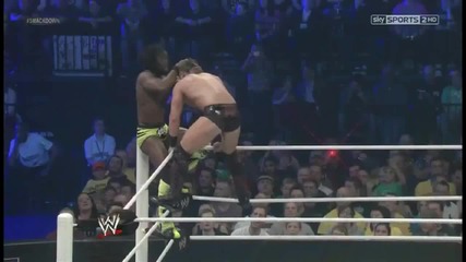 Diving Crossbody - Kofi Kingston