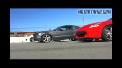 Drag Race - Genesis Coupe, 370z, Mustang Gt