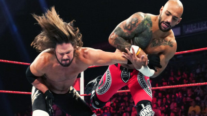 Ricochet vs. AJ Styles: Raw, June 25, 2019