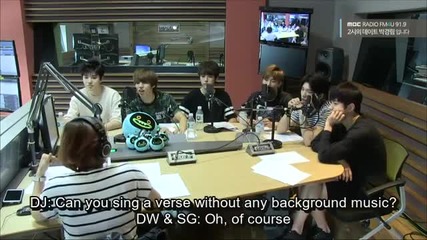 [eng] 150722 Mbc Fm4u 2pm Date with Park Kyungrim - Infinite 2