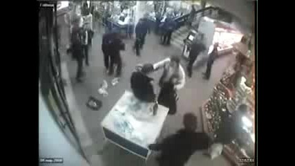 Russian Hooligans Vs Security