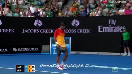Rafael Nadal vs Fernando Verdasco - Australian Open 2016 R1