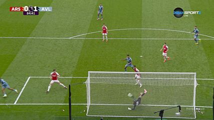 Aston Villa with a Goal vs. Arsenal