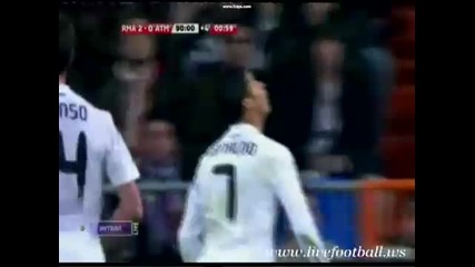 Cristiano Ronaldo Back Pass Aganst Athletico Madrid