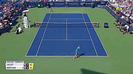Simona Halep - Kiki Bertens Final Cincinnati Masters 2018