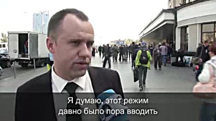 Визовый режим для россиян - опрос DW в Киеве (5.10.2016)