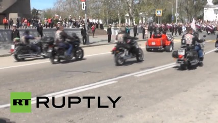 Russia: Thousands march in final V-Day parade rehearsal in Sevastopol