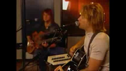 Bon Jovi - Blood On Blood (acoustic In Studio)