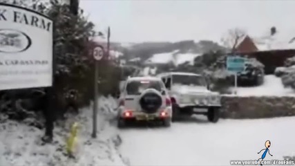 Компилация от зимни падания