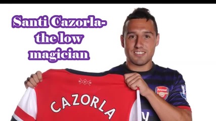 Santi Cazorla - the low magician