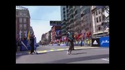 Етиопец и кенийка спечелиха окървавения маратон на Бостън