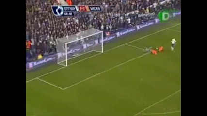 Тотнъм Уигън 9 - 1 [22.11.09]