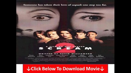 Постер на великия филм на ужасите Писък 2 (1997)