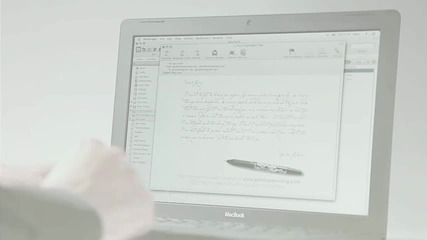 Писане на текст на компютър с наш почерк 