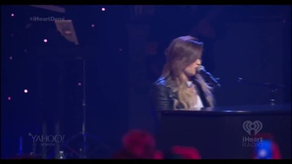 Прекрасната!!! Demi Lovato - Warrior (iheartradio Live) 2014