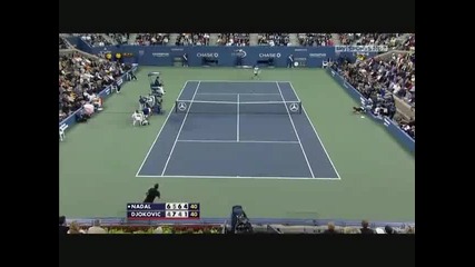 Rafael Nadal vs. Novak Djokovic (highlights of the 4th Set) 