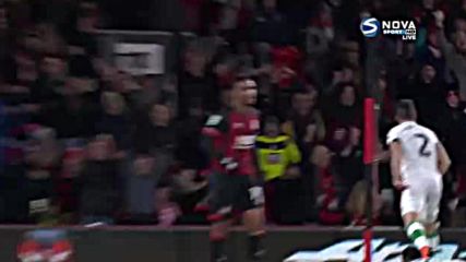 Борнемут - Норич 1:0 /първо полувреме/