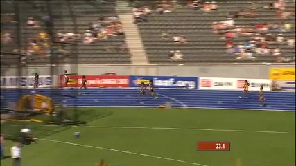 Sanya Richards - В серийте на 400м на Световното в Берлин 2009