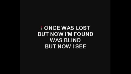 Amazing grace - Karaoke 