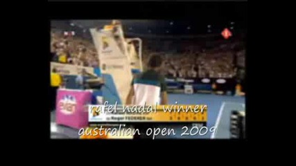 Rafel Nadal Winner In Australian Open 2009