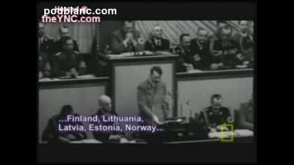 Хитлер се ебава с Рузвелт в Райхстага 