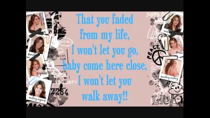 Miley Cyrus - Scars With Lyrics On Screen ( Cant Be Tamed) 