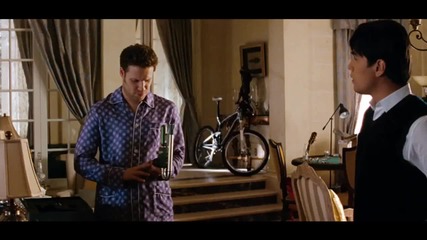 Seth Rogen & Jay Chou in The Green Hornet ( Хубаво Качество)