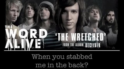 The Word Alive - The Wretched Lyrics Video