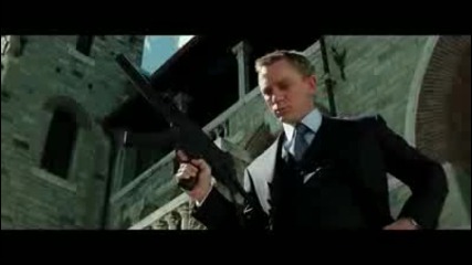 Casino Royale final scene. ( Тhe name is Bond, James Bond)