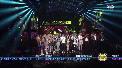 4minute - Winners No.1 Ending - S B S Inkigayo [ 19.05.2013 ] H D