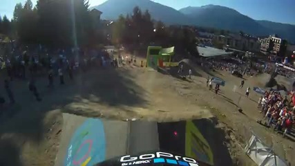 Gopro Hd Hero Camera: Crankworx Whistler - Mike Montgomery's Slopestyle Run