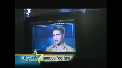 Robert Pattinson & Taylor Lautner Talk Meeting Tom Cruise - Access Hollywood 