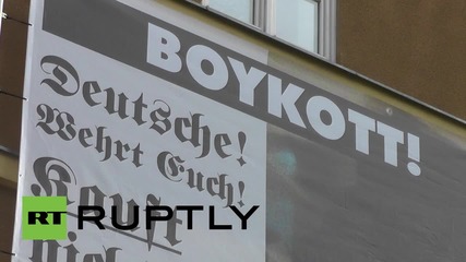 Germany: Cinema manager protests against striking workers with Nazi-era imagery