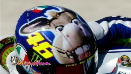 Лудата каска на Valentino Rossi в San Marino (misano) 2009