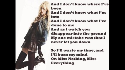 Pretty Reckless - Miss nothing Lyrics