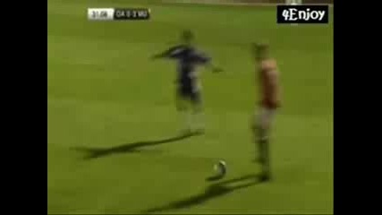 Gabriel Obertan skill in his debut for Man Utd res 