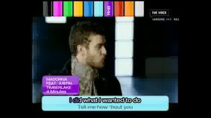Madonna Ft Justin Timberlake - 4 Minutes Karaoke