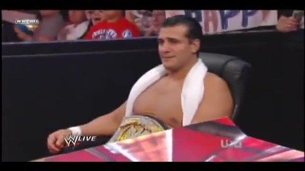 Wwe Raw Cm Punk vs John Cena Part 1